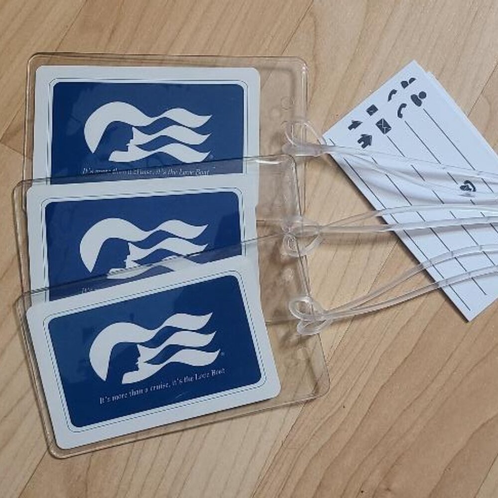 Princess Cruise Luggage Tags